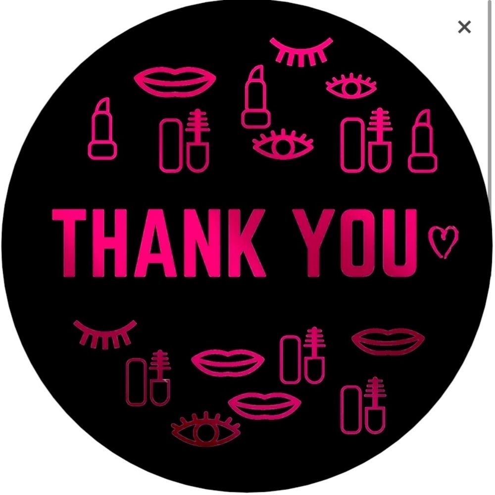 50 THANK You sticker seal for small business package stickers packaging sti…